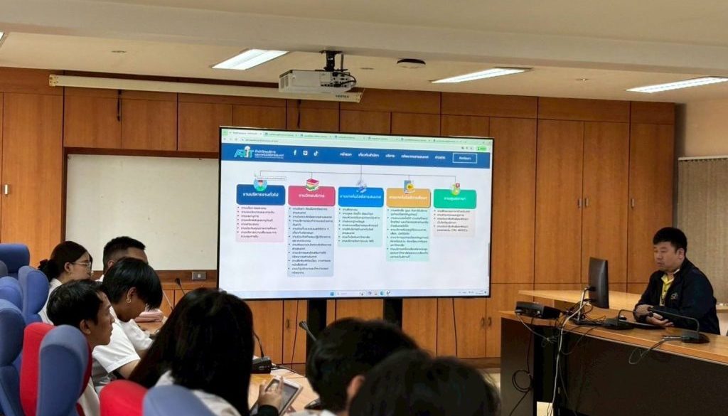 ศึกษาดูงาน สำนักวิทยบริการและเทคโนโลยีสารสนเทศ